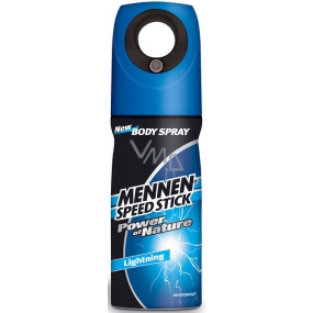 Mennen Speed Power of Nature Lightning deodorant spray for men 150 ml