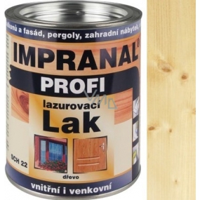 Impranal Profi thick-layer varnish for wooden surfaces in exteriors, interiors SCH 22 Oak 0.75 l
