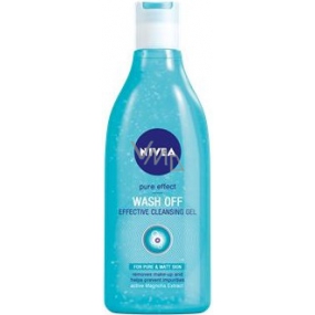 Nivea Visage Pure Effect Wash Off gentle cleansing gel 200 ml