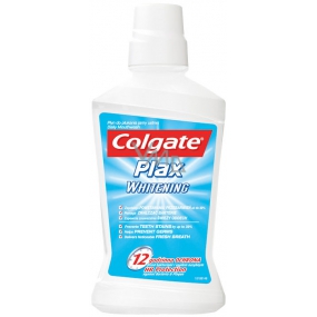 Colgate Plax Whitening mouthwash with a whitening effect of 500 ml