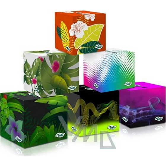 This Jungles cosmetic handkerchief box 60 snatches different designs 1 piece