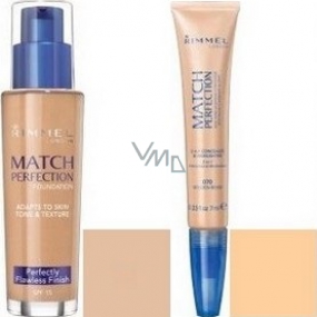 Rimmel London Match Perfection make-up 103 30 ml + concealer 010 7 ml