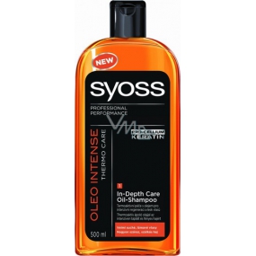 Syoss Oleo Intense Thermo Care shampoo for dry and brittle hair 500 ml