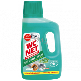 WC Net Professional with the scent of menthol to eat odor from waste 1 l