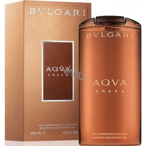 Bvlgari Aqva Amara shower gel for men 200 ml
