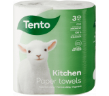 This Kitchen Innovations paper towels very strong 3 ply 73 pieces 2 rolls