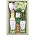 Bohemia Gifts Cannabis Hemp oil shower gel 200 ml + hair shampoo 200 ml + bath salt 150 g + toilet soap 30 g, cosmetic set