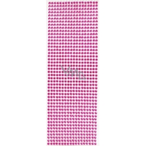 Albi Self-adhesive stones pink 4 mm 828 pieces
