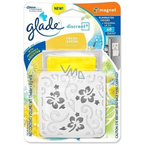 Glade Discrete Magnet Fresh Lemon air freshener 8 g