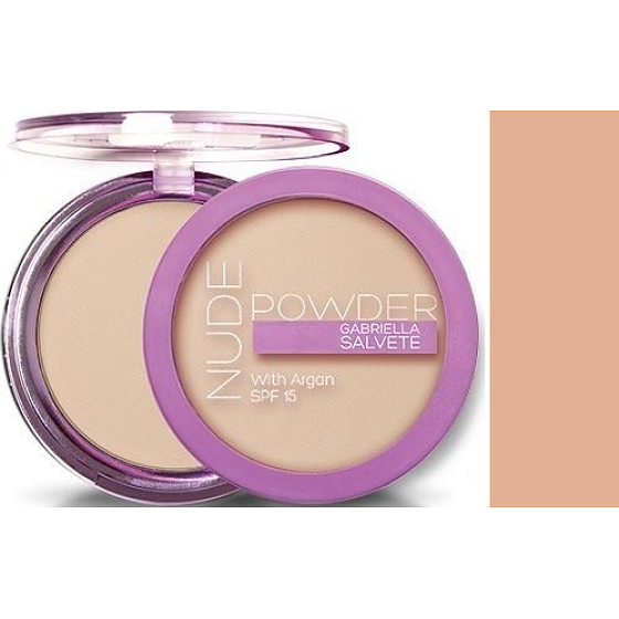 Gabriella Salvete Nude Powder mattifying compact powder SPF 15 03 8 g