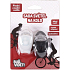 Albi Be seen! Set of black and white bicycle lights