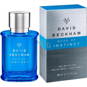 David Beckham Made Of Instinct Eau de Toilette for Men 50 ml