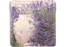 Bohemia Gifts & Cosmetics Amfora v levanduli dekorativní kachlík 10 x 10 cm