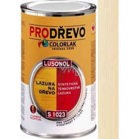 Colorlak Lazura Lusonol S1023 synthetic penetration glaze White 0.9 l