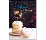 Ditipo Playing birthday card Your birthday Chinaski Stars over your head 224 x 157 mm