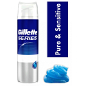 Gillette Series Pure & Sensitive shaving gel for men 200 ml