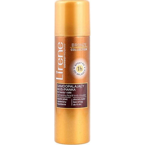 Lirene Beauty Care self-tanning foam for face and body 150 ml