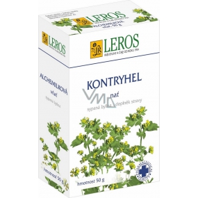 Leros Kontryhel leaves herbal tea in the climacterium period sprinkled with 50 g