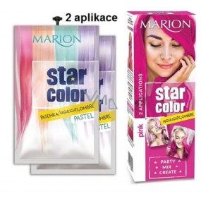 Marion Star Color washable hair color Pink - Pink 2 x 35 ml