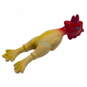 Trixie Latex Chicken squeaky toy for small dogs 15 cm