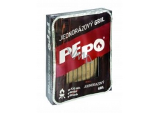 Pepo disposable grill, grilling time 90-120 minutes