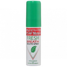 Fresh Breath Spearmint mint oral spray 18 ml