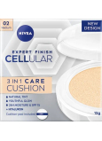 Nivea Expert Finish Cellular 3in1 Caring Tinted Cream Make-up in sponge 02 Medium 15 g