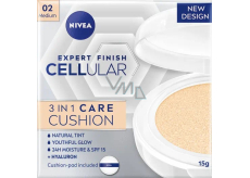 Nivea Expert Finish Cellular 3in1 Caring Tinted Cream Make-up in sponge 02 Medium 15 g