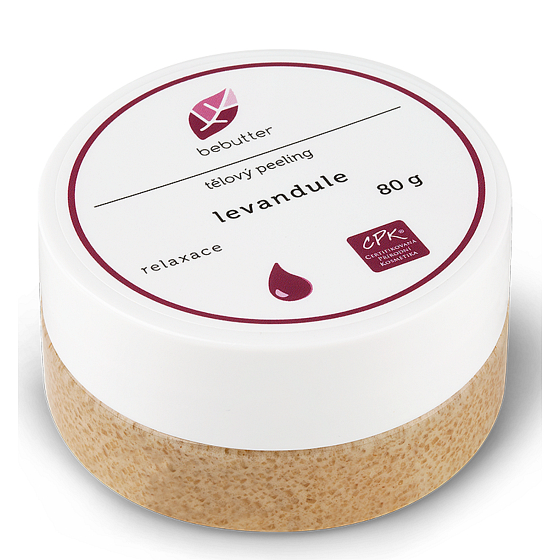 Aromatica Bebutter Bio Lavender body peeling 80 g