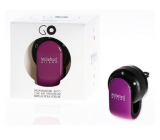 Millefiori Milano Go Sandalo Bergamotto - Sandalwood and Bergamot car fragrance purple, smells up to 2 months 54 g