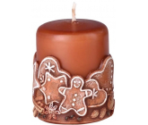Emocio Gingerbread Gingerbread scented candle cylinder 50 x 60 mm