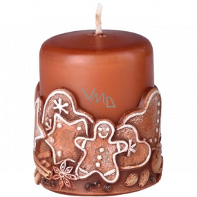 Emocio Gingerbread Gingerbread scented candle cylinder 50 x 60 mm