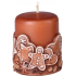 Emocio Gingerbread Gingerbread scented candle cylinder 50 x 60 mm
