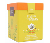 English Tea Shop Organic Lemongrass, Ginger and Citrus loose tea 80 g + wooden measuring cup with clip