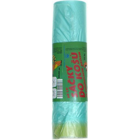 Press Trash bags retractable 60 liters, 60 x 80 cm, 10 pieces