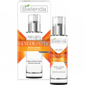 Bielenda Neuro Glycol + vitamin C moisturizing skin serum night 30 ml