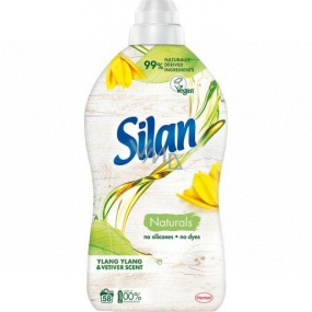 Silan Naturals Ylang Ylang & Vetiver Scent concentrated softener 58 doses 1.45 l
