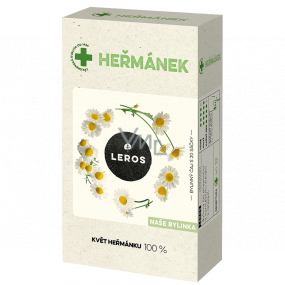 Leros Chamomile herbal tea to promote digestion and relaxation 20 x 1 g