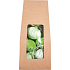 Plastic eggs for hanging green 6 cm 6 pieces in paper bag