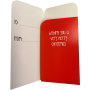 Christmas card money envelope Santa 9 x 18 cm various motifs