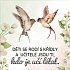 Albi Magnets Children are born with wings and teachers are the ones who teach them to fly 6,5 x 6,5 cm