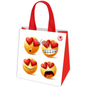 Laminated shopping bag 33 x 35 x 22 cm Smileys