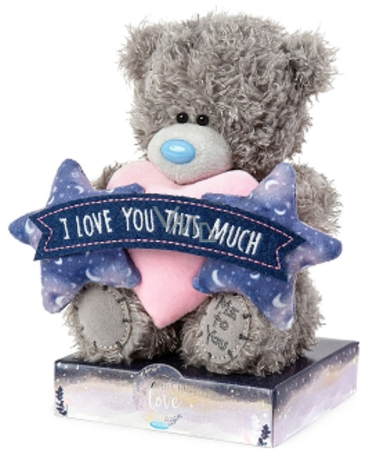 Me To You Teddy Bear Plush I Love You This Much 15 cm VMD parfumerie