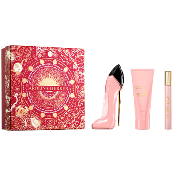 Carolina Herrera Good Girl Blush eau de parfum 80 ml + body lotion 100 ml + eau de parfum 10 ml, gift set for women
