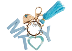 Me To You Keychain Letters blue 9,5 x 12 cm