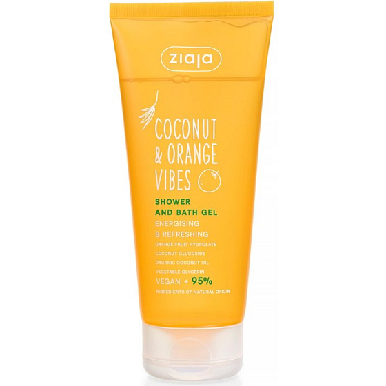 Ziaja Coconut & Orange shower gel for skin toning 200 ml
