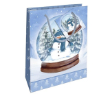 Nekupto Christmas Bag WBS 2415 Blue CZ/xSK/HU