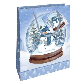 Nekupto Christmas Bag WBS 2415 Blue CZ/xSK/HU
