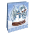 Nekupto Christmas Bag WBS 2415 Blue CZ/xSK/HU