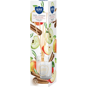 Bispol scented sticks apple & cinnamon, 45 ml